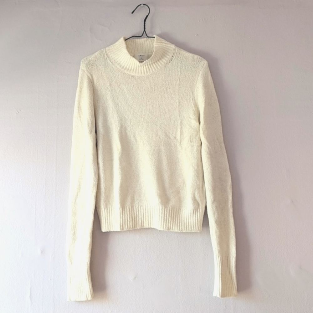 Wilfred Cream Chenille Mockneck